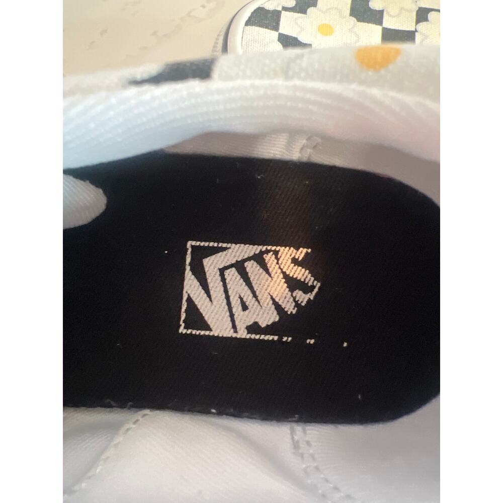 Vans Doheny Daisy Flower Checkerboard shoes Girls Size 4 - Picture 11 of 11